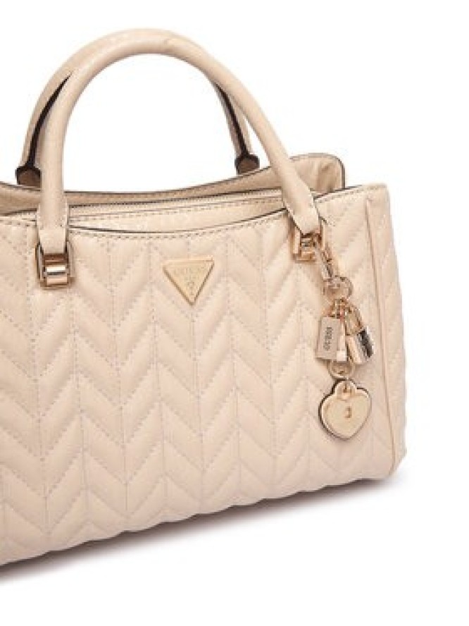 Guess Torebka Stacey HWGG97 41060 Kremowy
