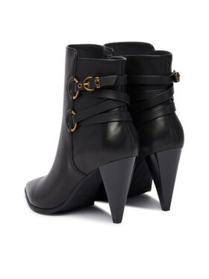 PINKO Botki Vane 01 SD0585P001 Czarny