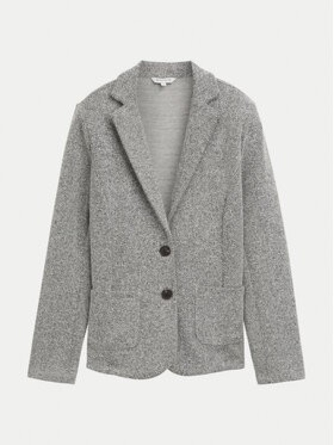 Tom Tailor Marynarka 1043871 Szary Regular Fit