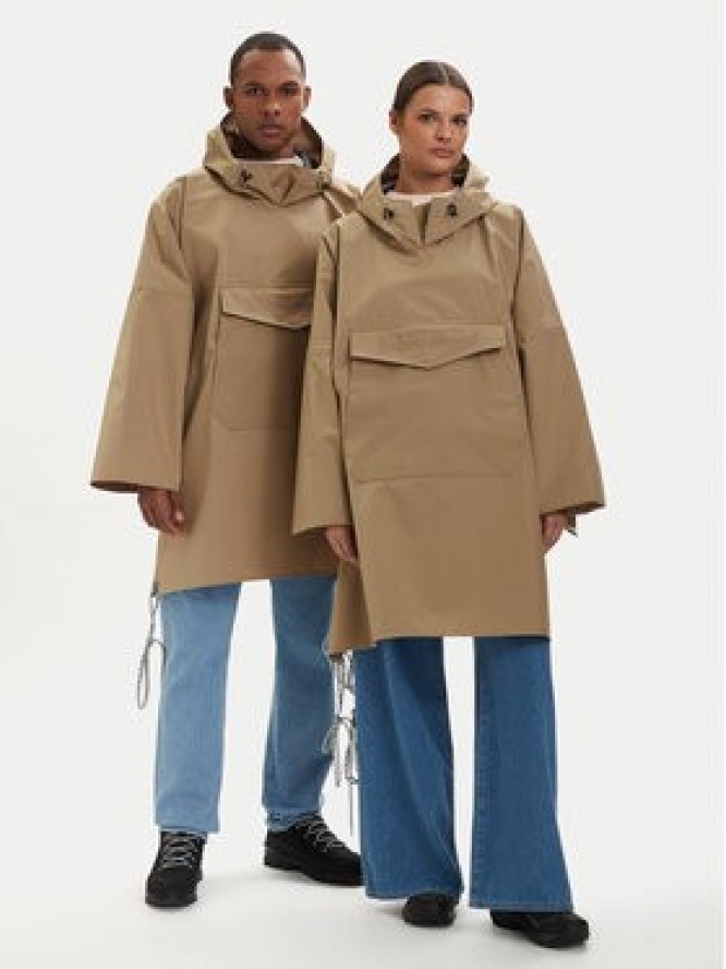 Napapijri Kurtka przeciwdeszczowa A-Raincape L NP0A4H4DN2D1 Beżowy Oversize