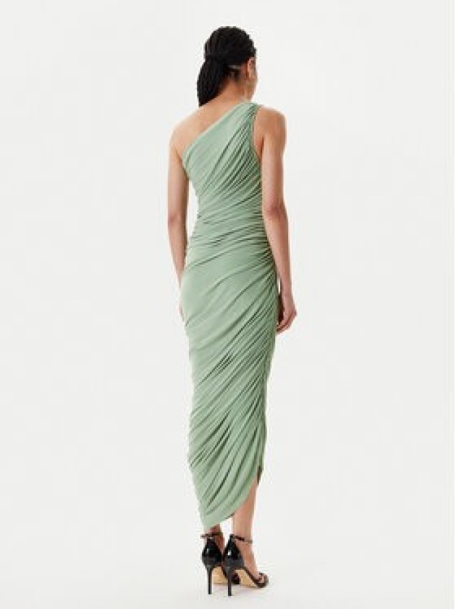 NORMA KAMALI Sukienka koktajlowa KK1253PL287835 Zielony Slim Fit