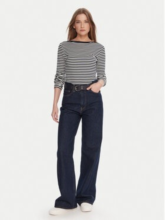 Tommy Hilfiger Bluzka WW0WW47309 Granatowy Slim Fit