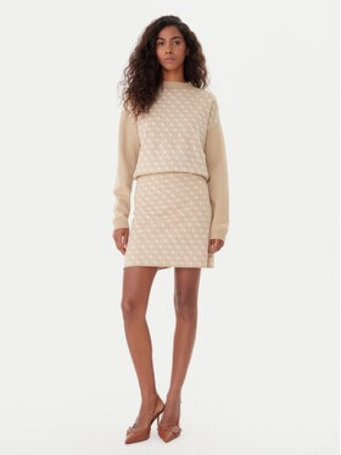 Guess Golf W5BR23 Z3JD2 Beżowy Relaxed Fit