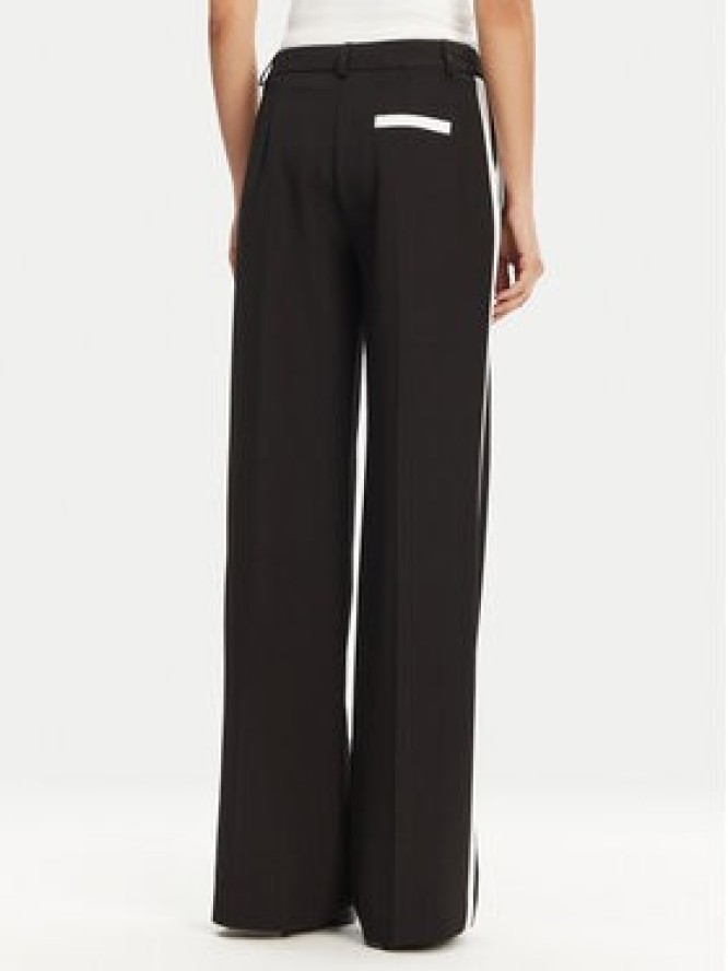 Maryley Spodnie materiałowe 25EB566/43NB Czarny Regular Fit