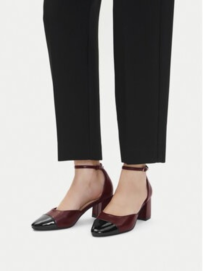 JENNY Czółenka CEO-PX239-01 Bordowy