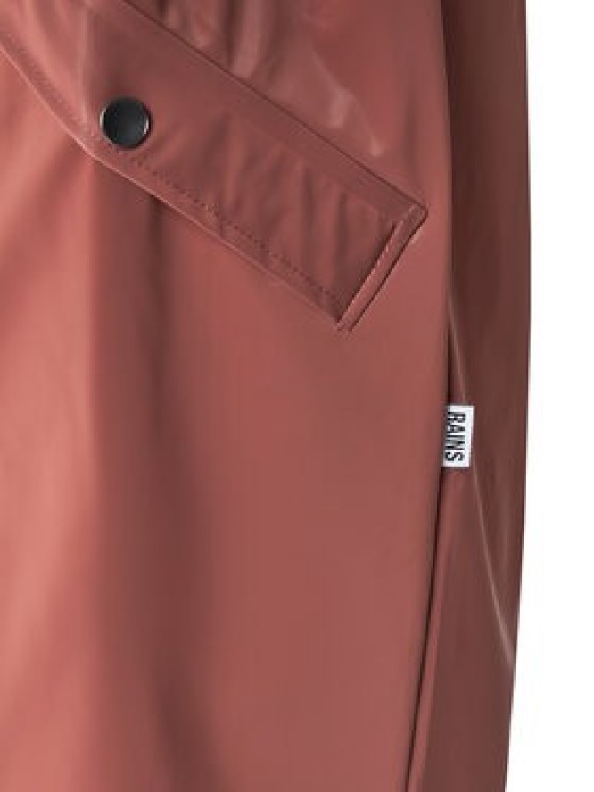 Rains Kurtka przeciwdeszczowa Unisex 12020 Pomarańczowy Regular Fit