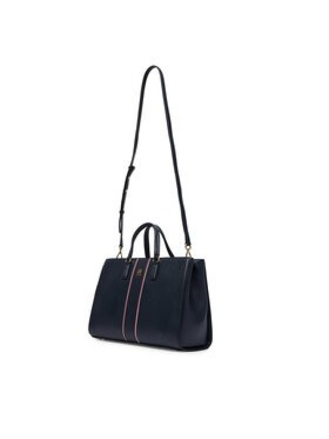 Tommy Hilfiger Torebka Th Daily Satchel Corp AW0AW18644 Granatowy