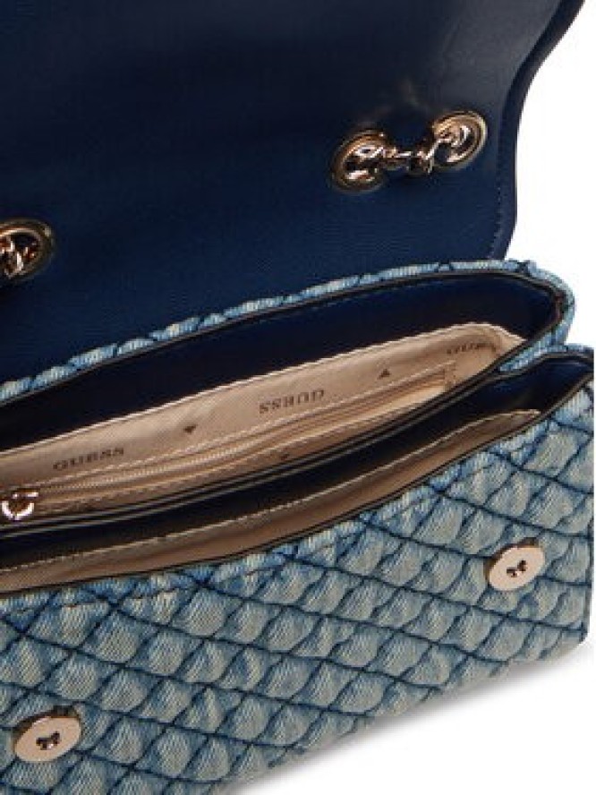 Guess Torebka Giully II Mini HWDD96 73740 Niebieski