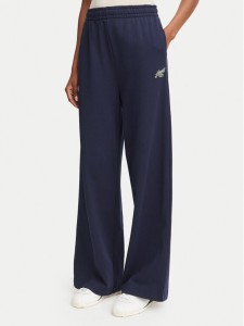 Lacoste Spodnie dresowe XF8392 Granatowy Flare Fit