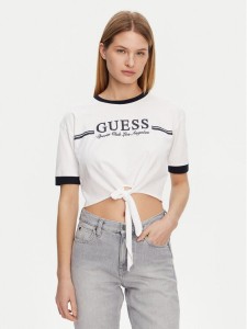 Guess T-Shirt V5GI05 I3Z14 Biały Regular Fit