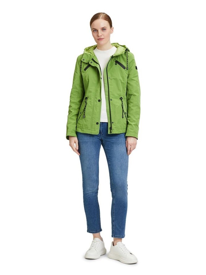 AMBER & JUNE Kurtka przejściowa w kolorze zielonym rozmiar: 38