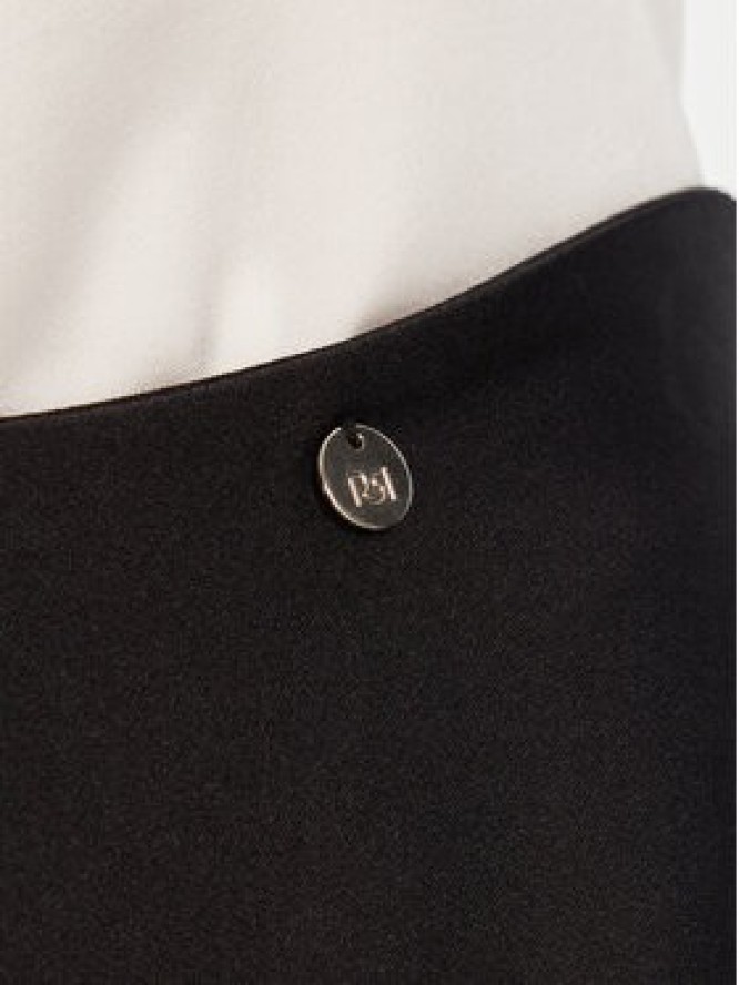 Rinascimento Spódnica trapezowa CFC0125080003 Czarny Regular Fit