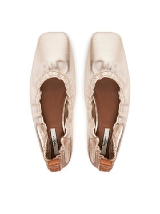 Pepe Jeans Baleriny London PLS10429 Złoty