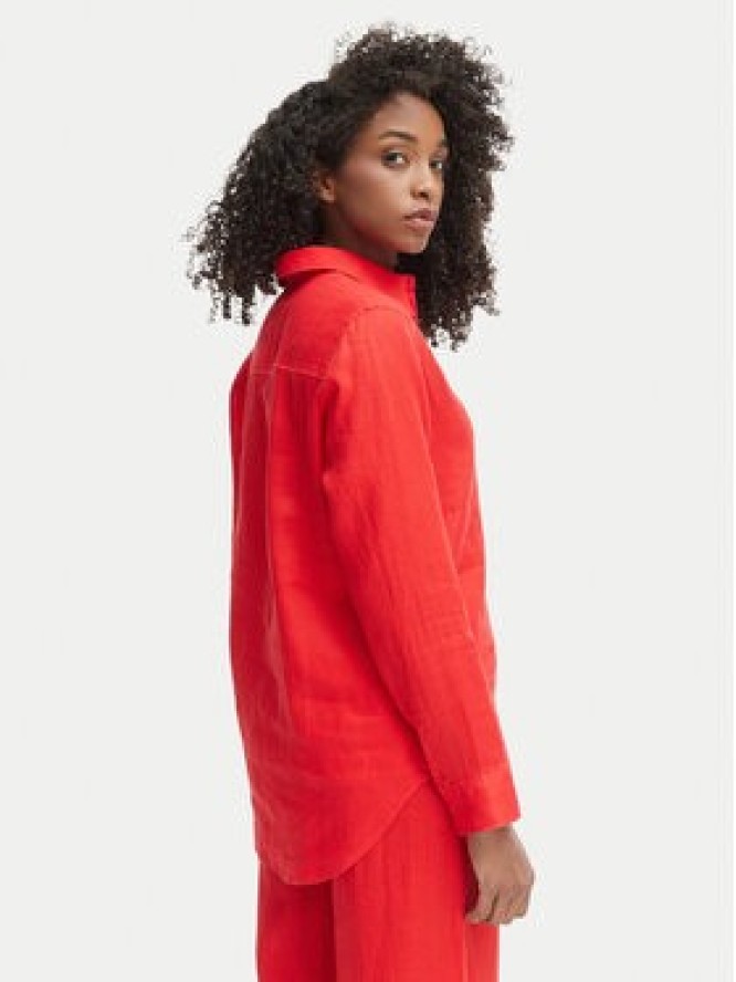 Tommy Hilfiger Koszula WW0WW44679 Czerwony Regular Fit