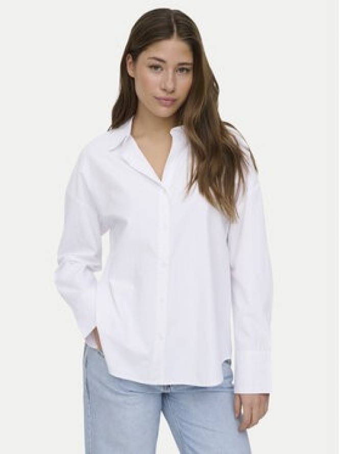 ONLY Koszula Oregon 15367554 Biały Regular Fit