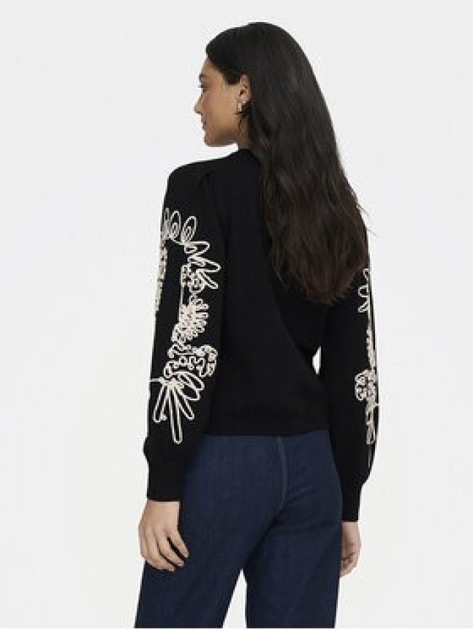 ONLY Sweter Magnolia 15367757 Czarny Regular Fit
