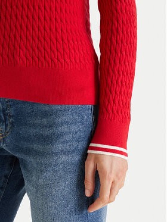 Tommy Hilfiger Sweter WW0WW44987 Czerwony Regular Fit