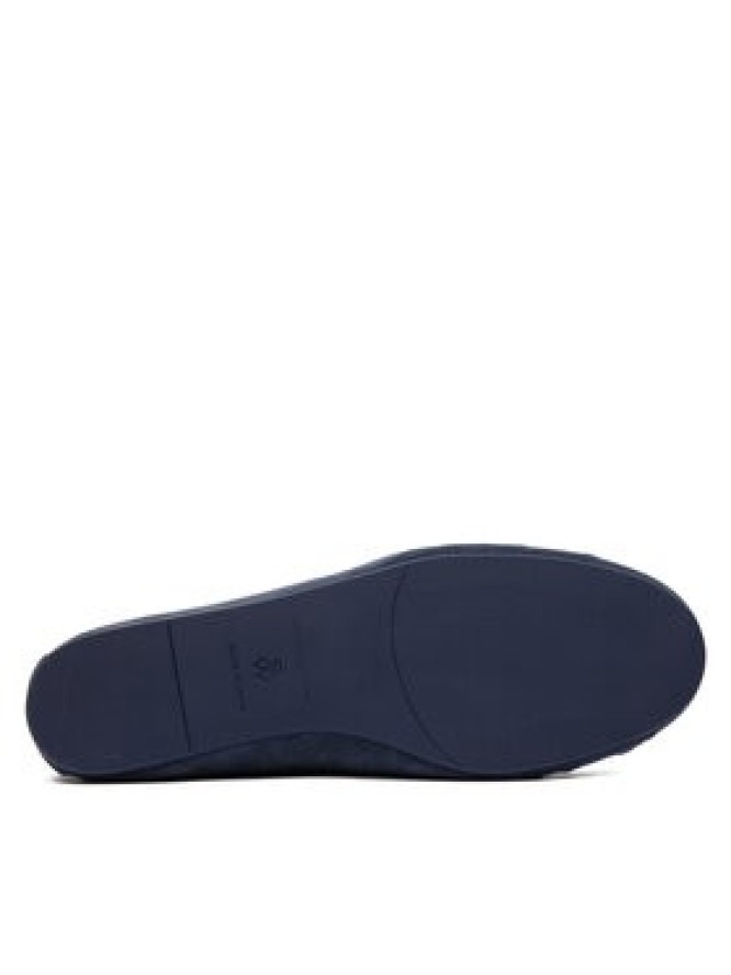 Stuart Weitzman Mokasyny Britt Bow SM414 Granatowy