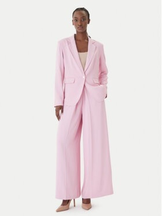 Fracomina Marynarka FS26SJ3004W47601 Różowy Regular Fit