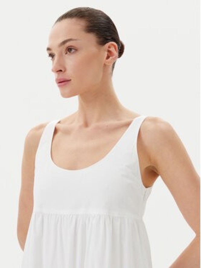 MICHAEL Michael Kors Sukienka letnia MS582WLF4C Biały Regular Fit