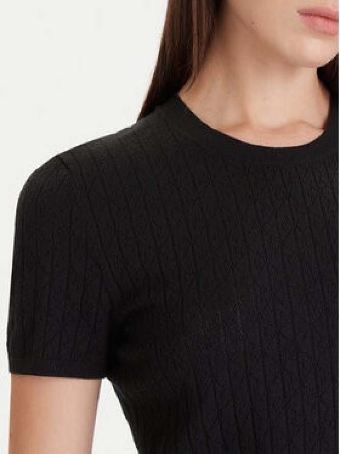 Calvin Klein T-Shirt LV044D308G Czarny Slim Fit