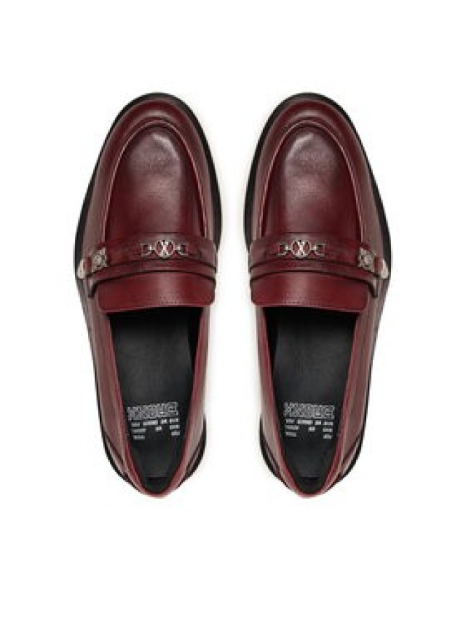 Bronx Loafersy Next Wagon 66652-US Bordowy