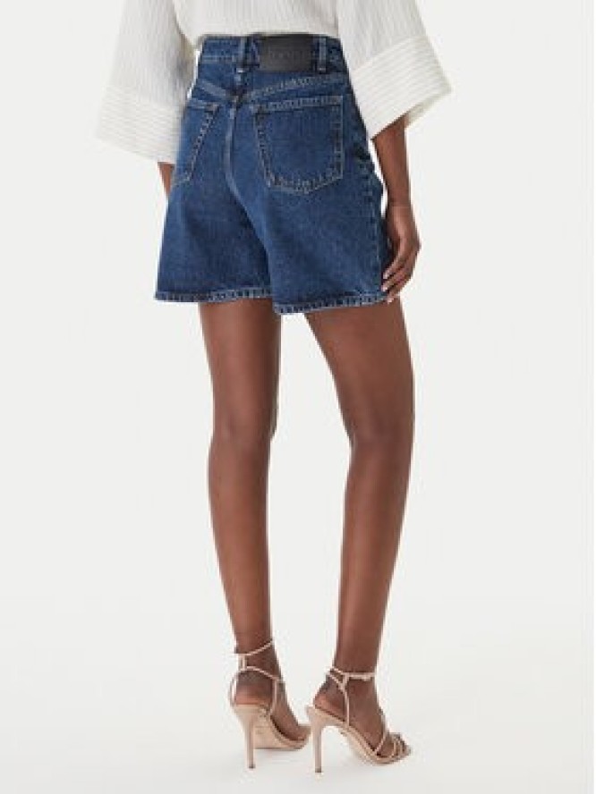 HUGO Szorty jeansowe Gelita_2 50559976 Granatowy Regular Fit