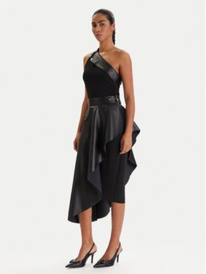 KARL LAGERFELD Sukienka koktajlowa B1W13002 Czarny Slim Fit