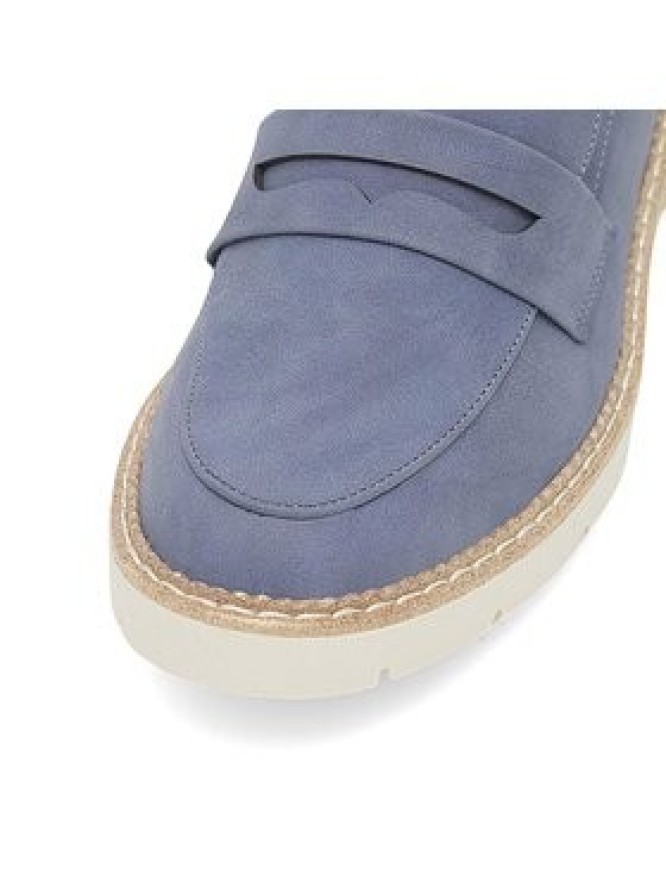 Clara Barson Mokasyny WS5885-01A Niebieski