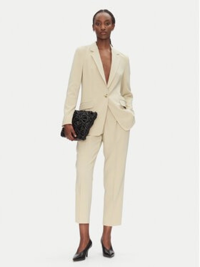 BOSS Marynarka Jocaluah 50490053 Beżowy Regular Fit