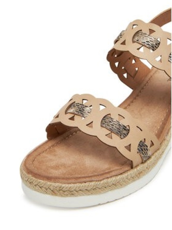 Clara Barson Espadryle WS2189-52 Beżowy