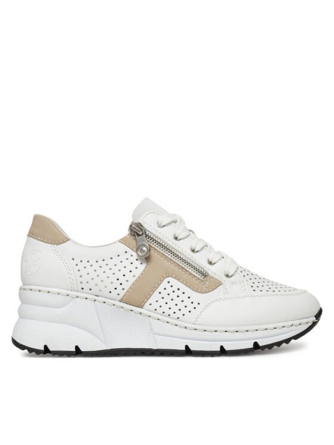 Rieker Sneakersy N6304-80 Biały