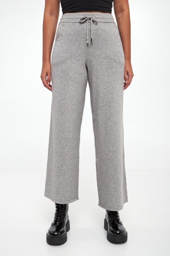 Spodnie damskie z kryształkami JOSEPH RIBKOFF