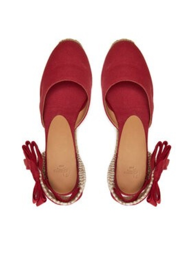 Castañer Espadryle Carina/6/002 021644 Czerwony