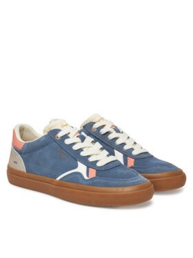 Pepe Jeans Sneakersy Travis City W PLS31592 Niebieski