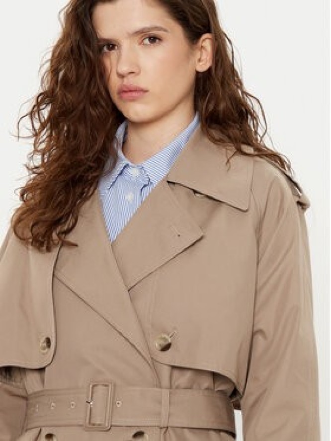 JOOP! Trencz Carrie 10018890 30044820 Beżowy Regular Fit