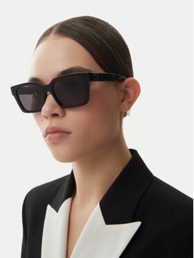 Off-White Okulary przeciwsłoneczne OERI111 Czarny