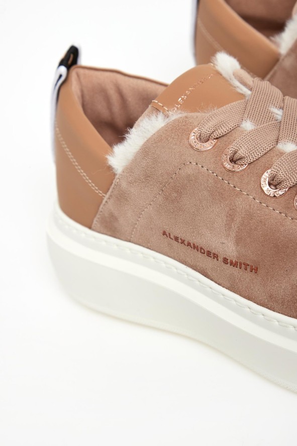 Sneakersy damskie skórzane Wembley ALEXANDER SMITH