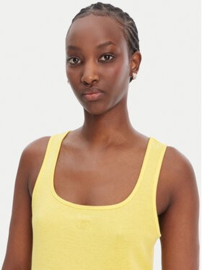 Liu Jo Sport Top TA6173 J3845 Żółty Regular Fit