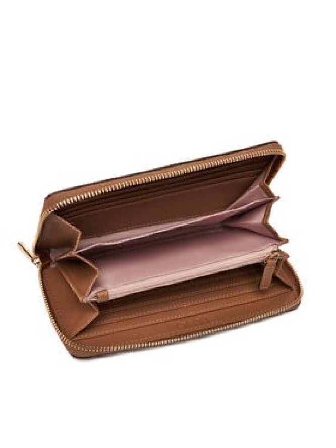 Liu Jo Portfel Ecs Xl Zip Around AF5170 E0538 Brązowy