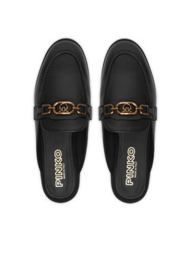 PINKO Klapki Naty 09 SD0543 P001 Czarny