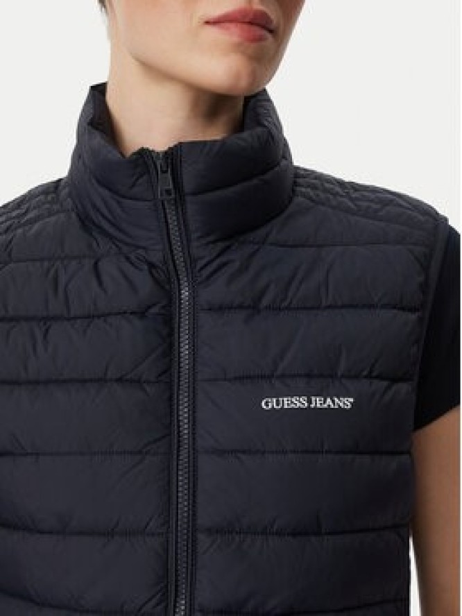 Guess Jeans Bezrękawnik W6YL10 W2800 Granatowy Regular Fit