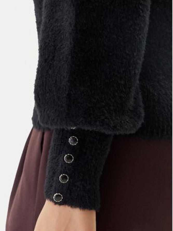 Guess Sweter W5BR92 Z3BJ0 Czarny Relaxed Fit