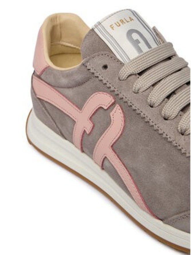 Furla Sneakersy Retro' YK56RET BX0580 PT 5308S Beżowy ciemny