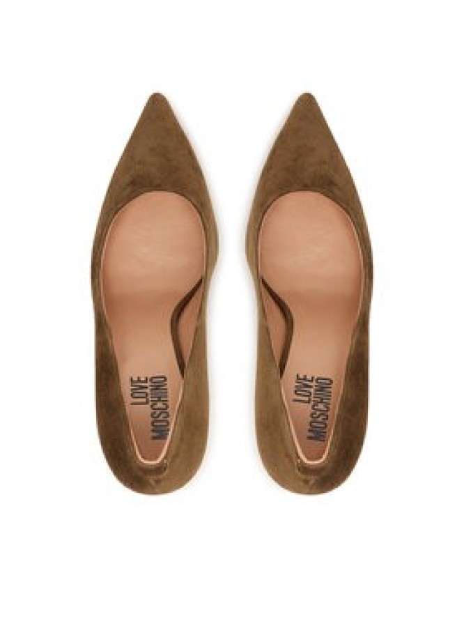 LOVE MOSCHINO Szpilki JA10459G1PJA0218 Czarny