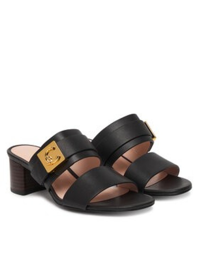 Coccinelle Klapki C-Me Lock E4 U7Q 17 02 01 Czarny