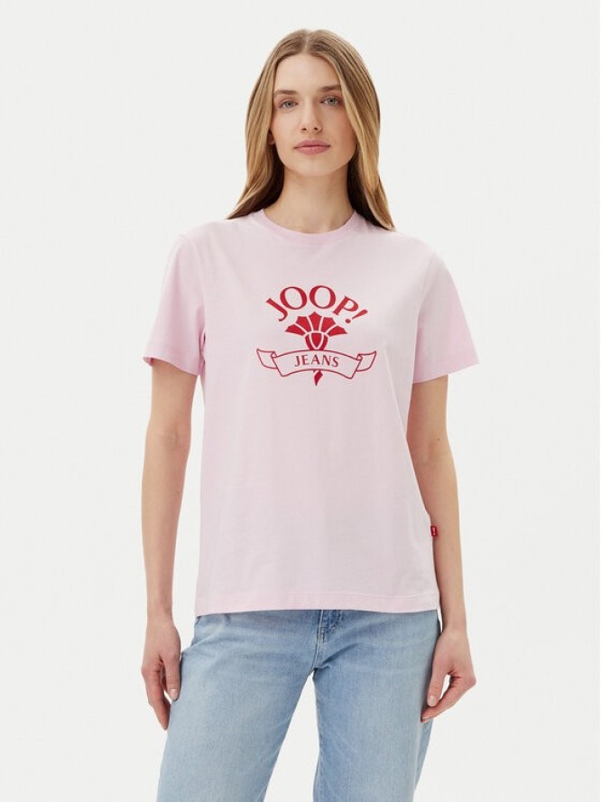 JOOP! Jeans T-Shirt Toldi 30046273 Różowy Regular Fit