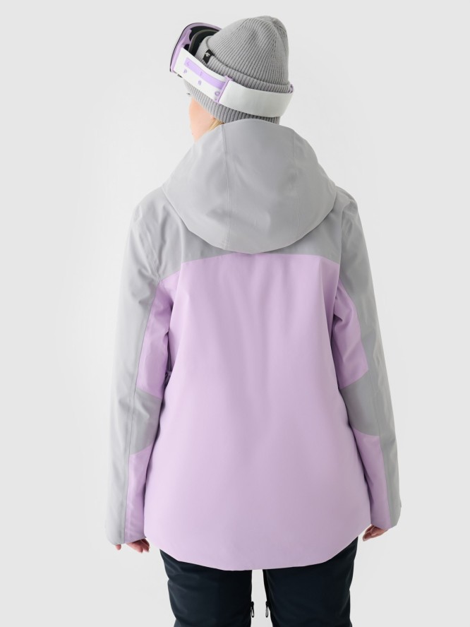 4F Kurtka narciarska membrana NeoDry 8000 damska - fioletowa M