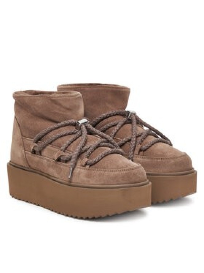 Inuikii Śniegowce Classic Low Platform 75204-004 Brązowy