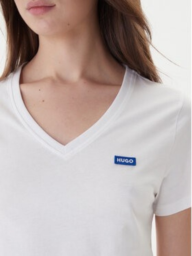 Hugo T-Shirt Classic 50513667 Biały Regular Fit